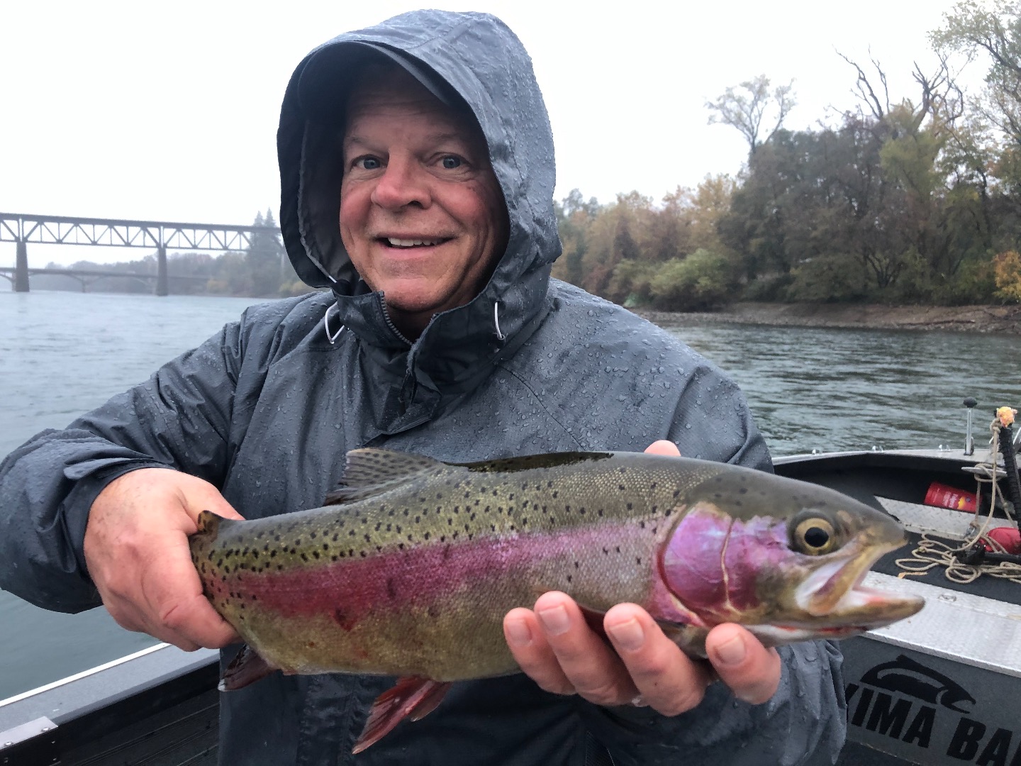 Successful steelhead/trout action on the Sac!
