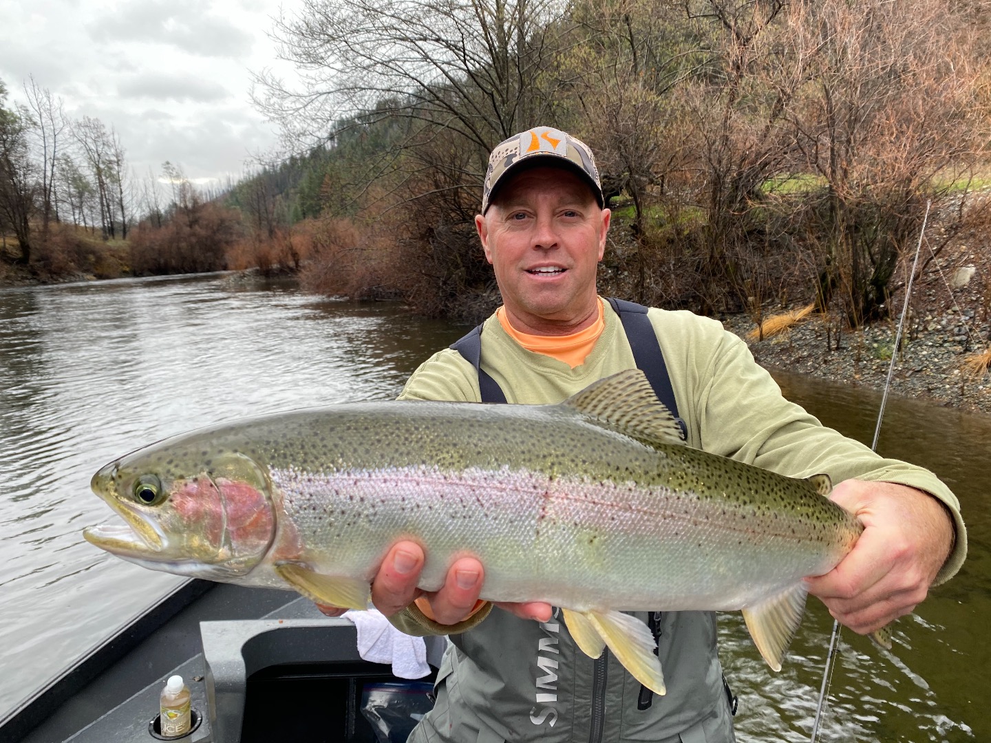 Trinity steelhead on the move!