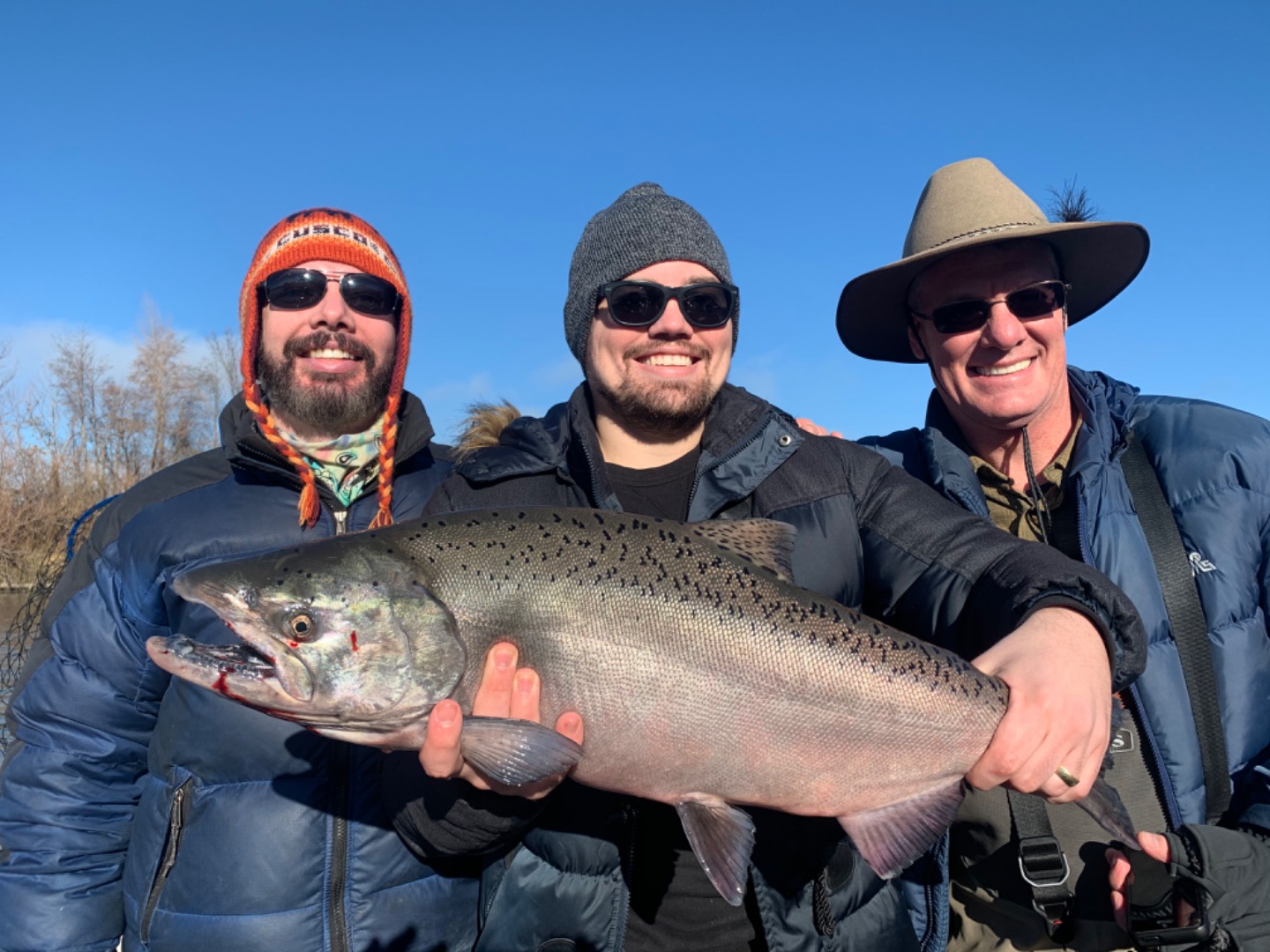 Sacramento River salmon fishing