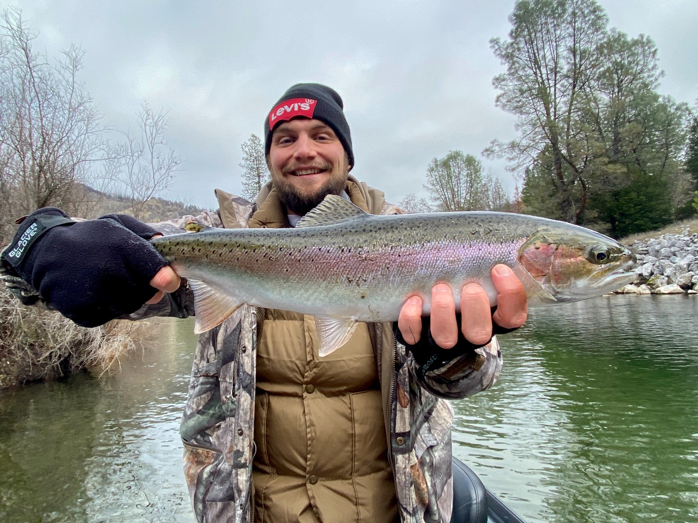 Winter steelhead looking good on the Trinity!