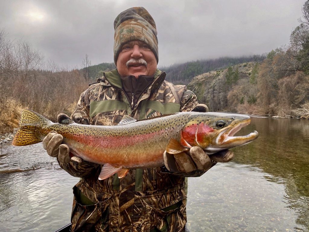 Rain coming tomorrow for Trinity River steelhead