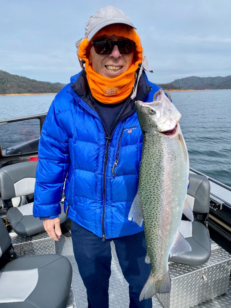 Shasta Lake Trout Fishing Report!