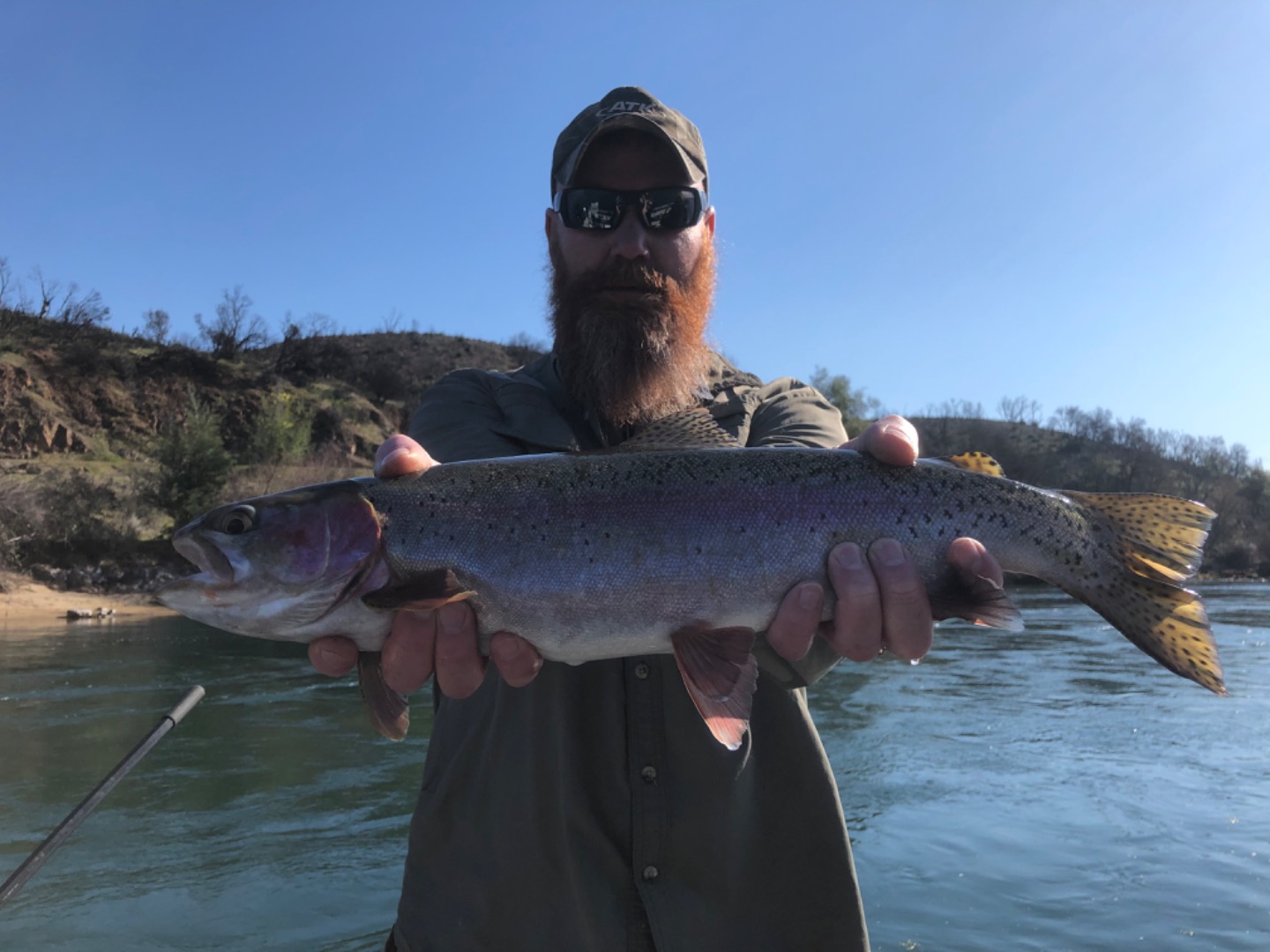 Rainbows on the river 