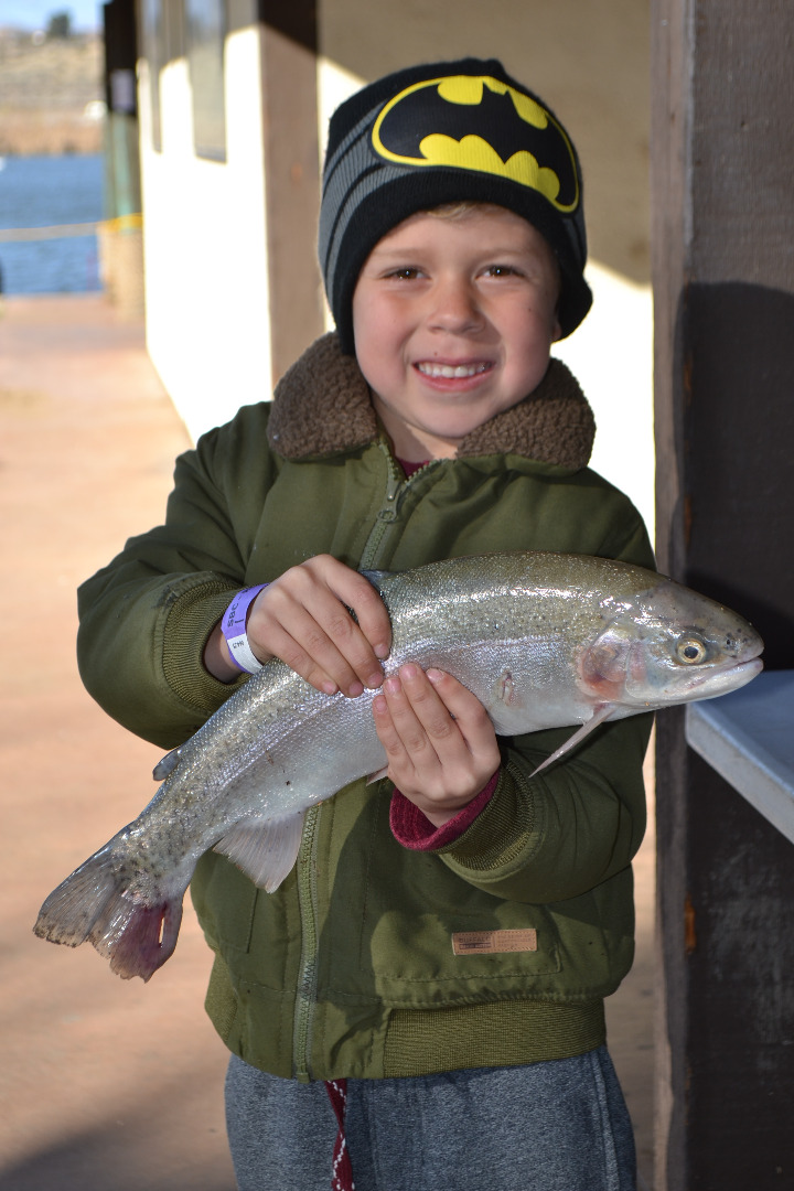 California Fishing Blog: This Trout Fishing Net Holds a Child!