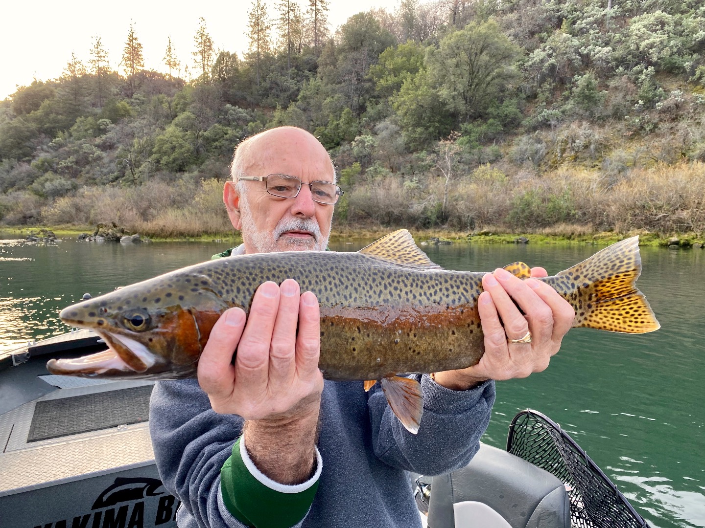 Spring trout in Redding!