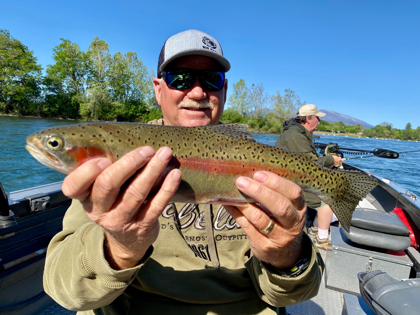 Sacramento River trout fishing is excellent!