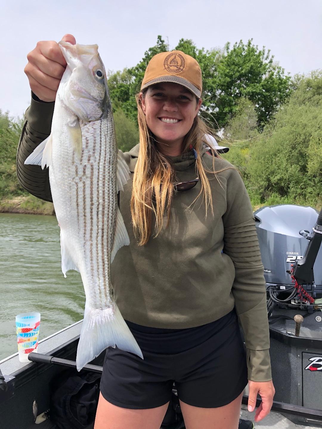 Striped bass fishing still an option.