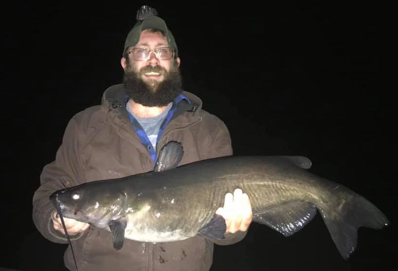 Anglers Catching Catfish On Cutbait at Santa Margarita