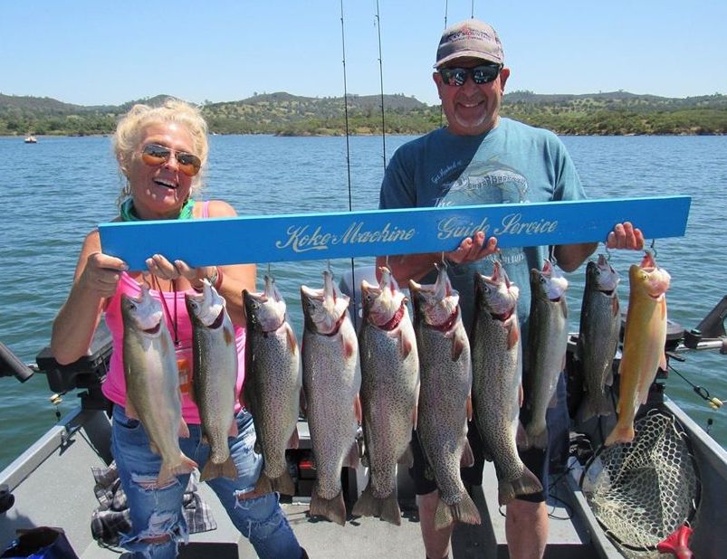 Lake Amador Fish Reports & Map