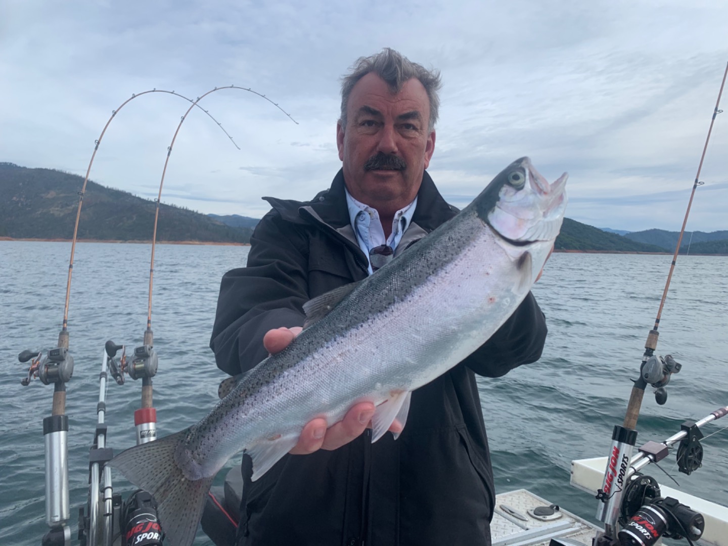 Shasta lake is still producing big rainbow trout