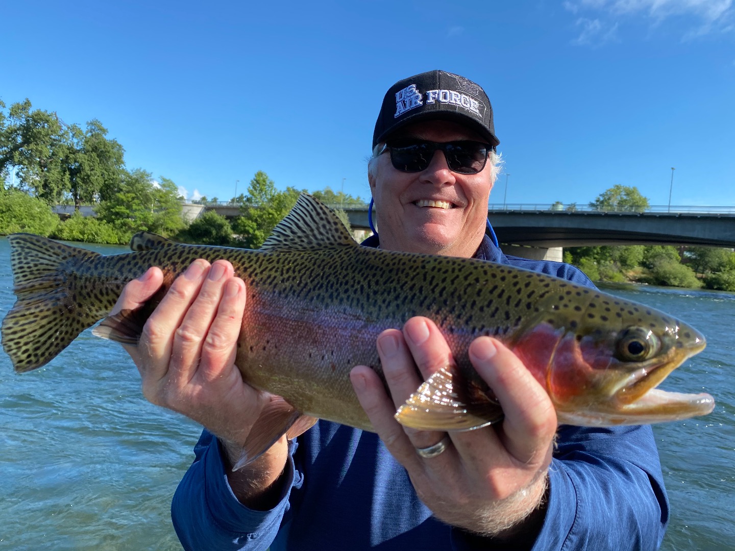 Picky trout during the flow drops!