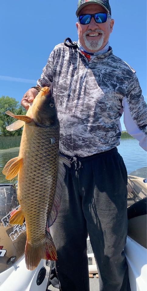 Clear Lake Bow Fishing by Mike Rogers