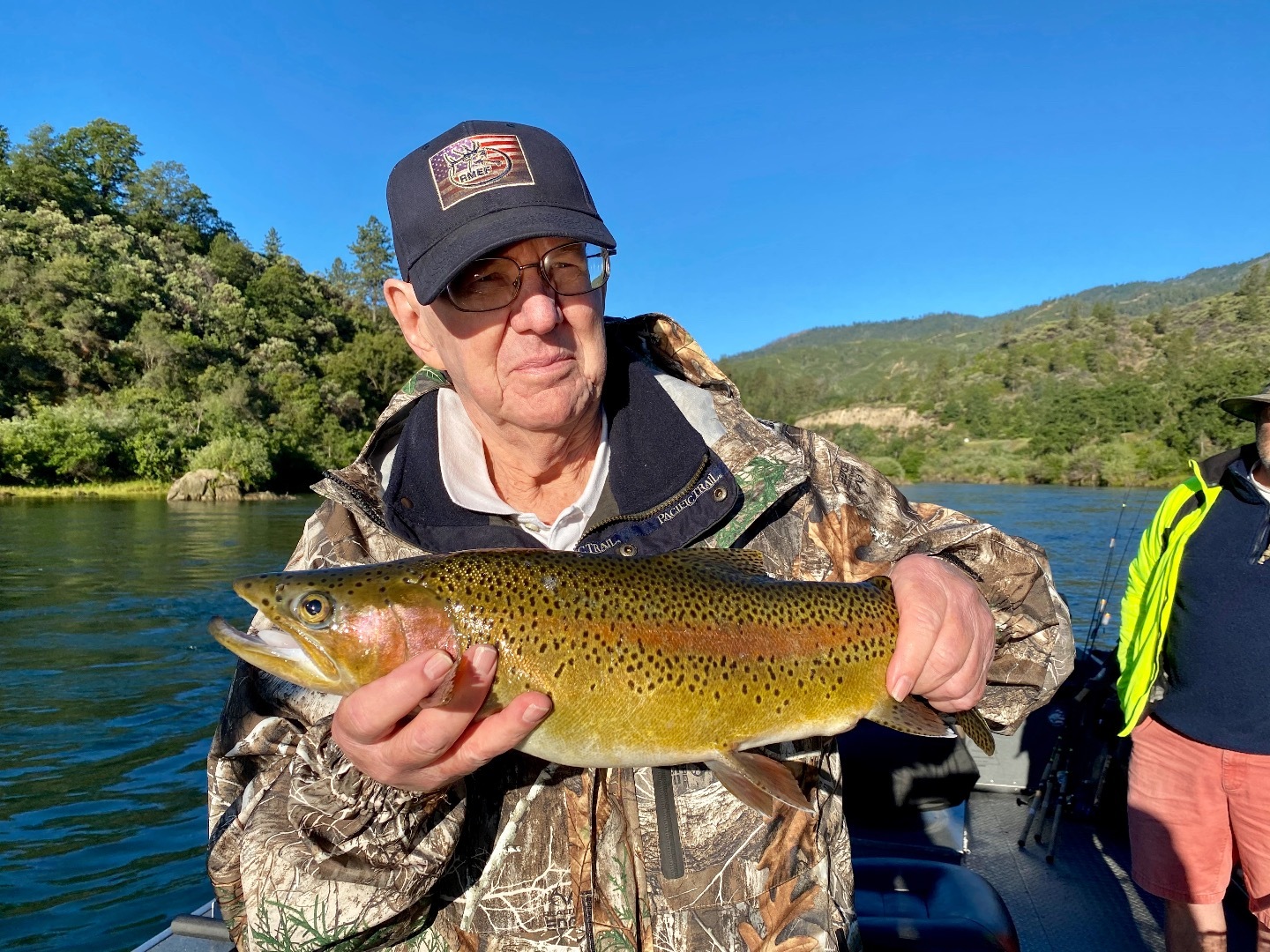 Redding rainbows bouncing back after spring spawn.