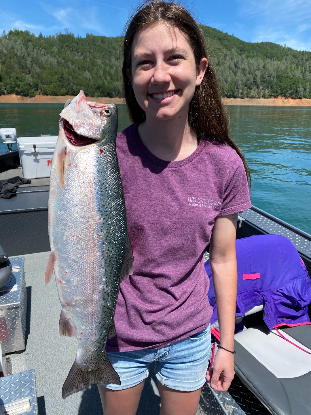 Shasta Lake keeps us on our toes!