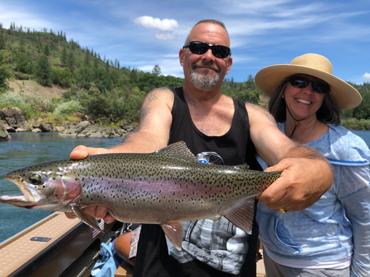 Fishing - Giant Rainbow Trout!