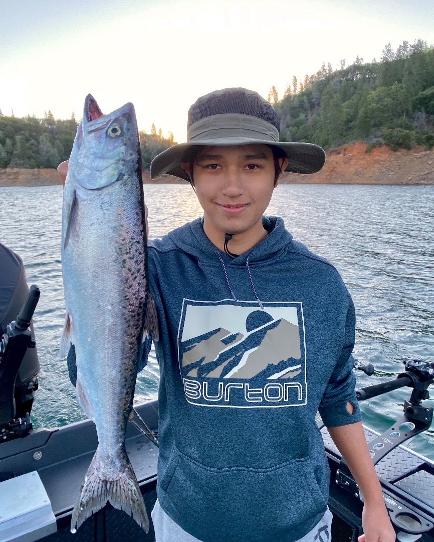 Windy morning on Shasta Lake!