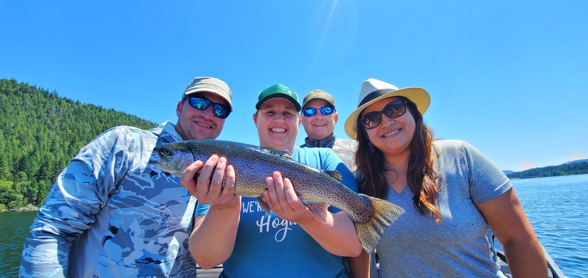 Lake Siskiyou producing awesome action 