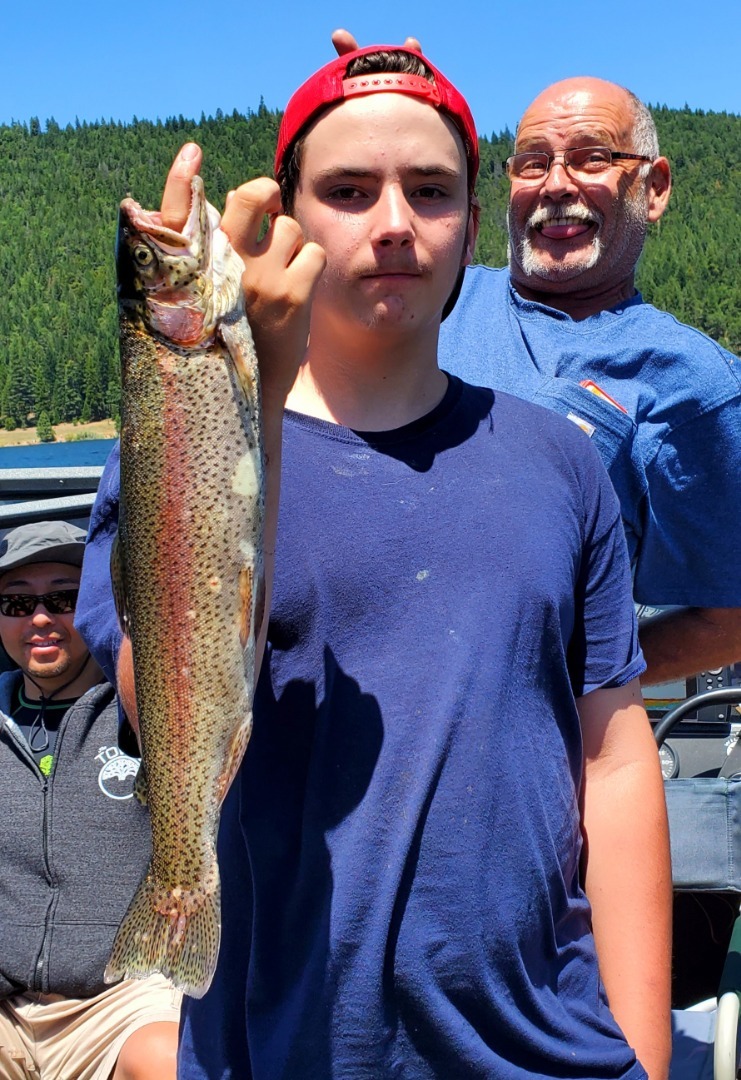 Trouting at Lake Siskiyou 