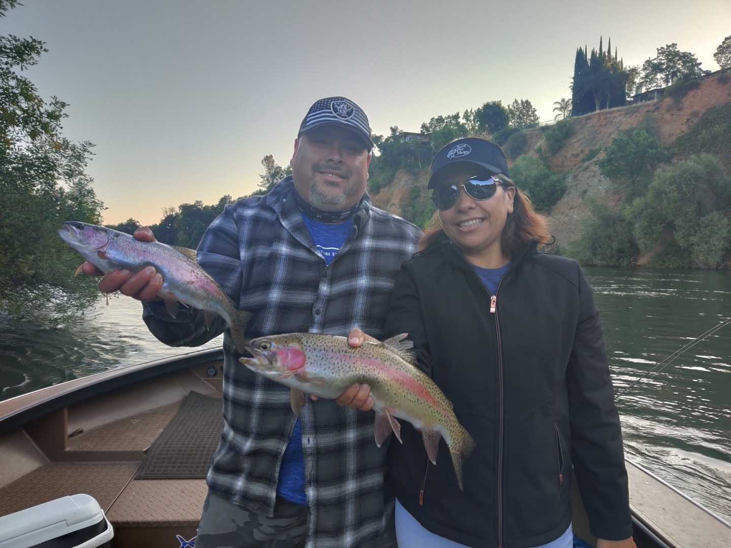 Big Sacramento River rainbows !