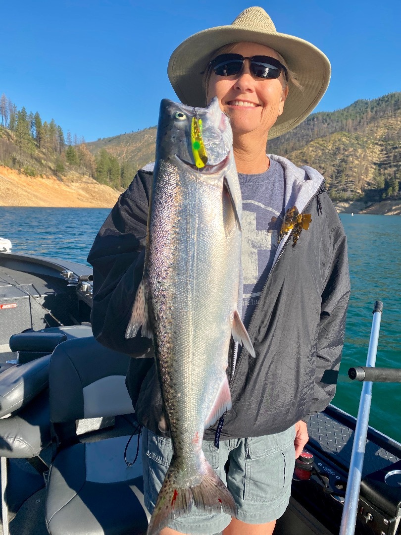 Good King bite on Shasta Lake!