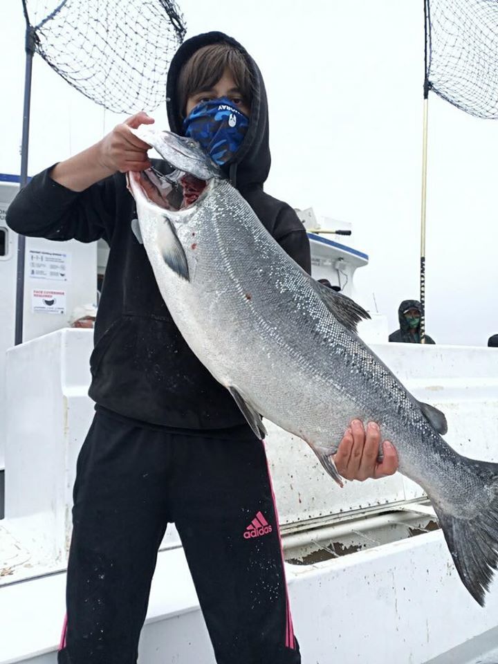  Wide Open Fishing on Salmon and on Halibut.