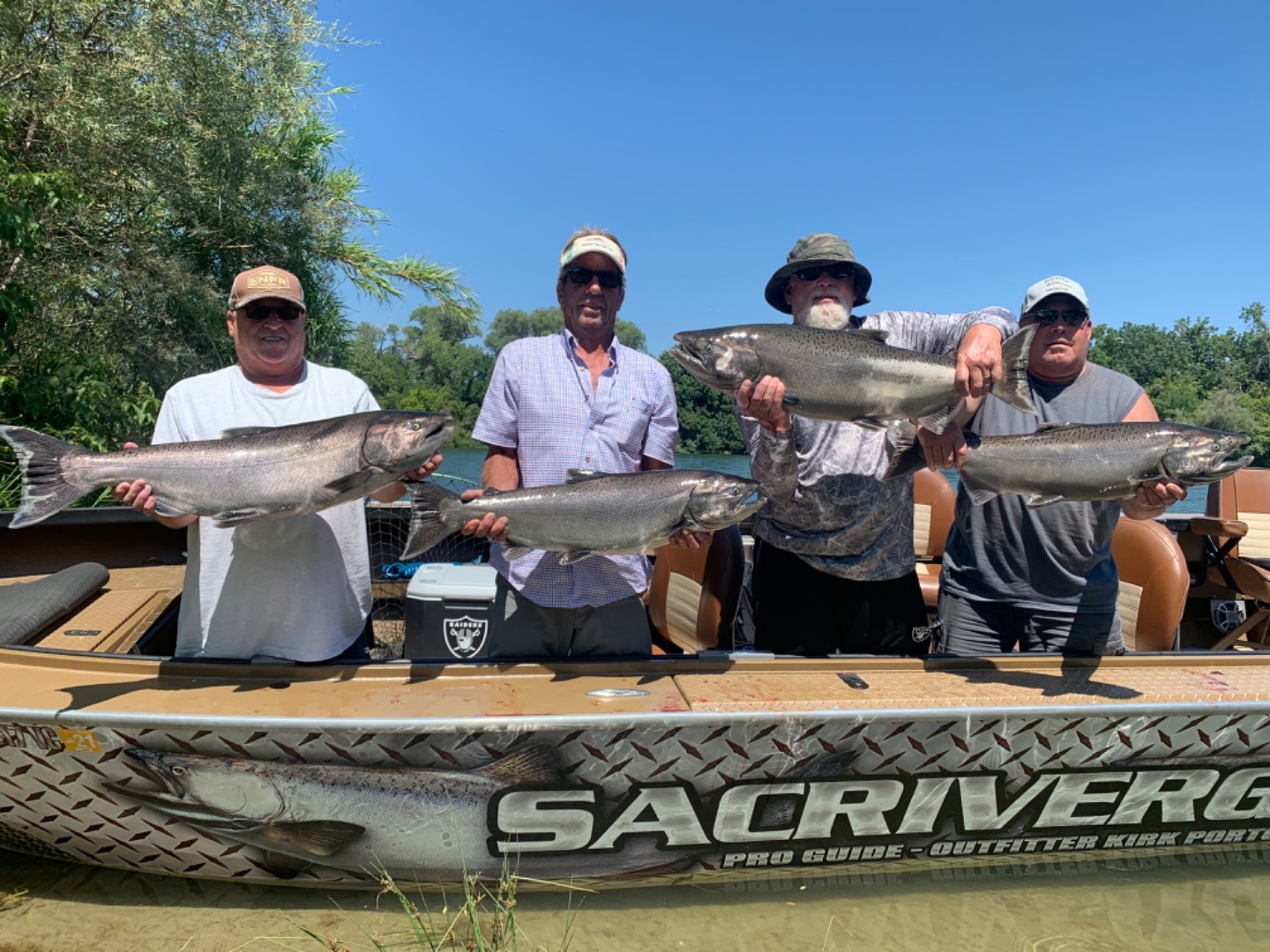 Sacramento River Fishing Guide, Kirk Portocarrero Professional Guide