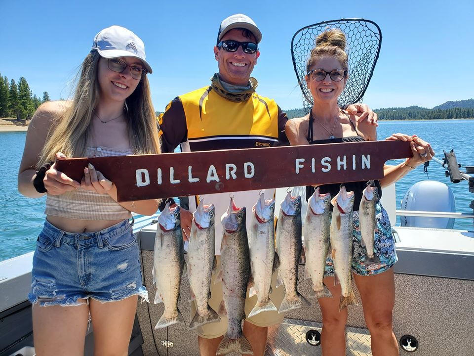 Lake Davis Fish Report - Lake Davis - Dillard Guided Fishing Report - July  16, 2020