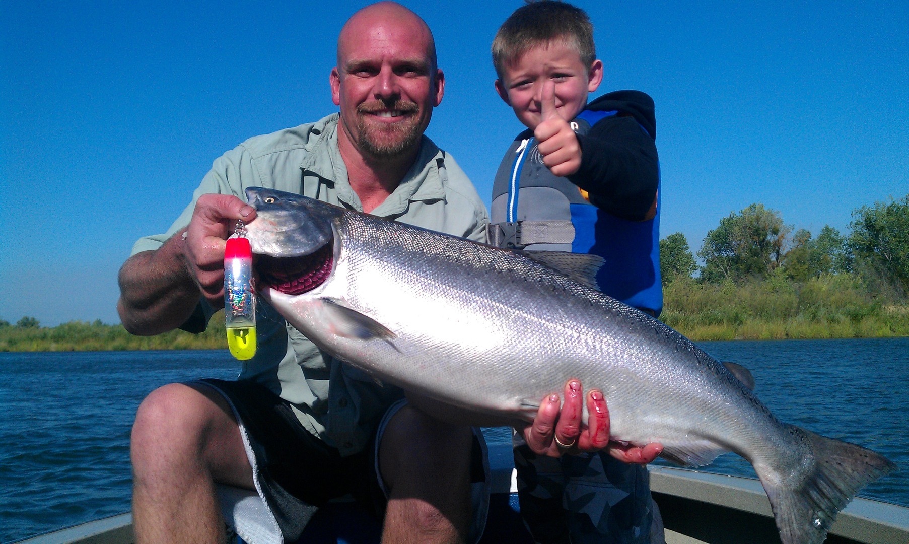 Sacramento River salmon season NOW OPEN!