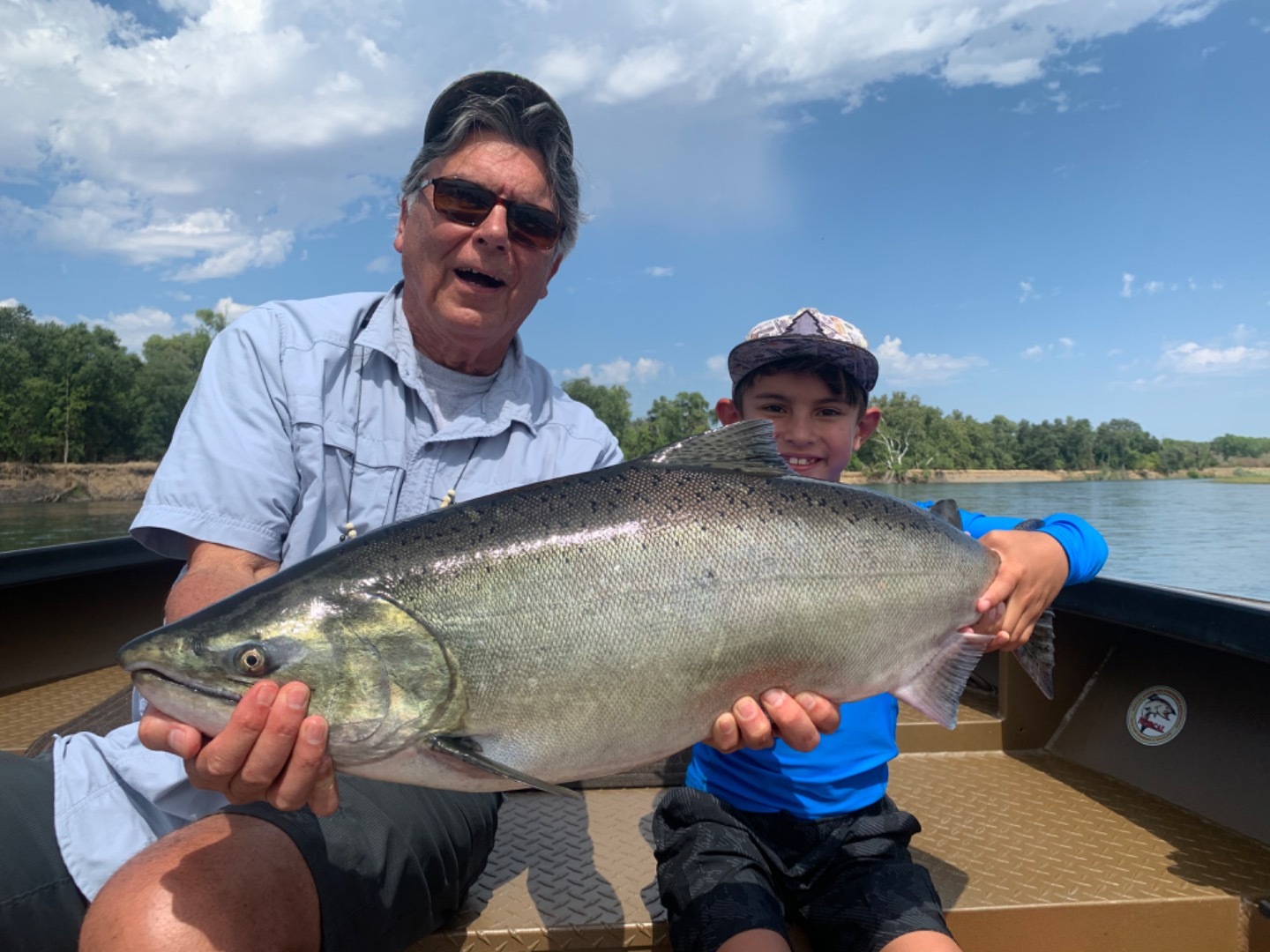 Big King Salmon on the Sacramento 