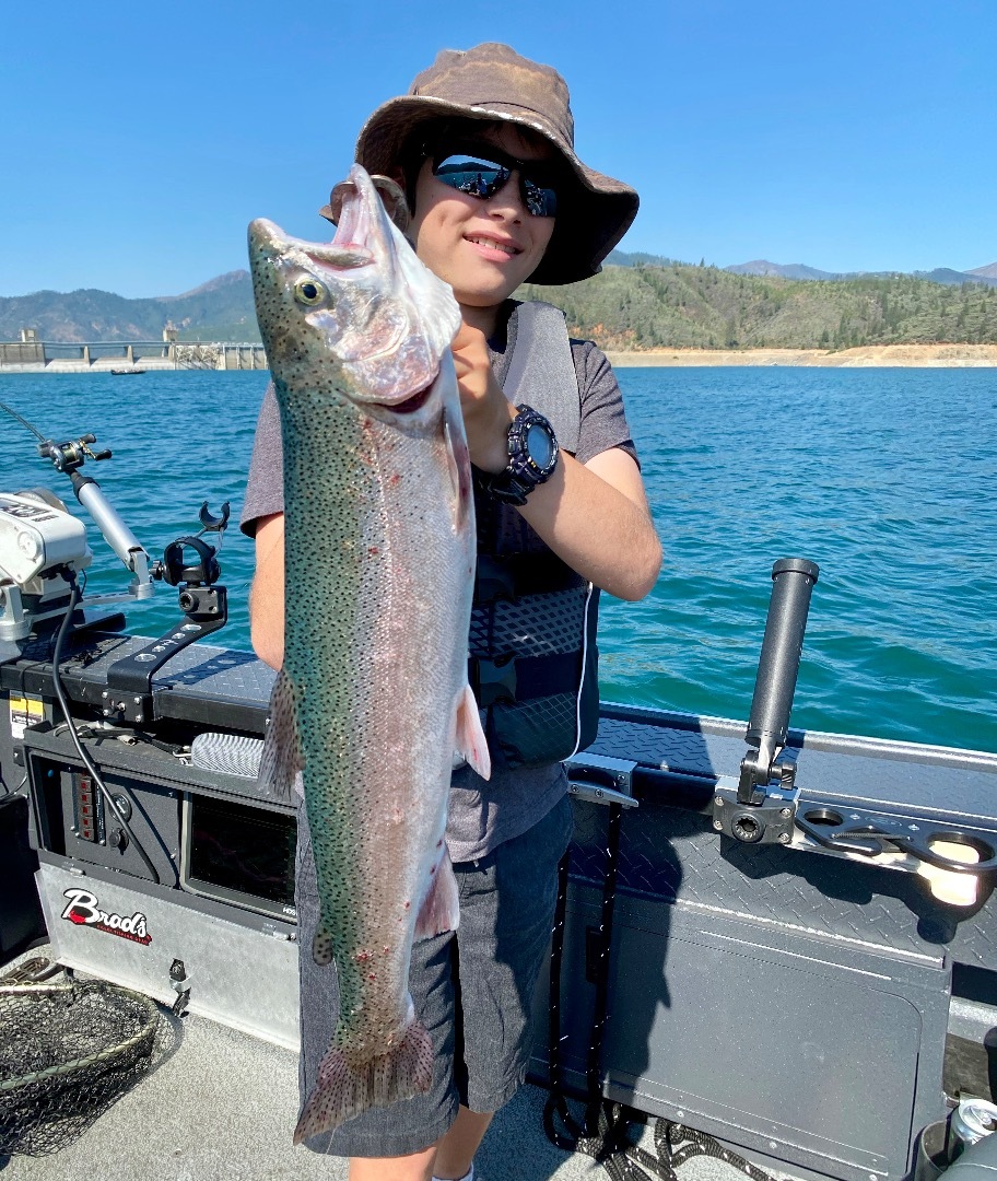 Fishing - Shasta Lake Trout Fishing is Very Good!