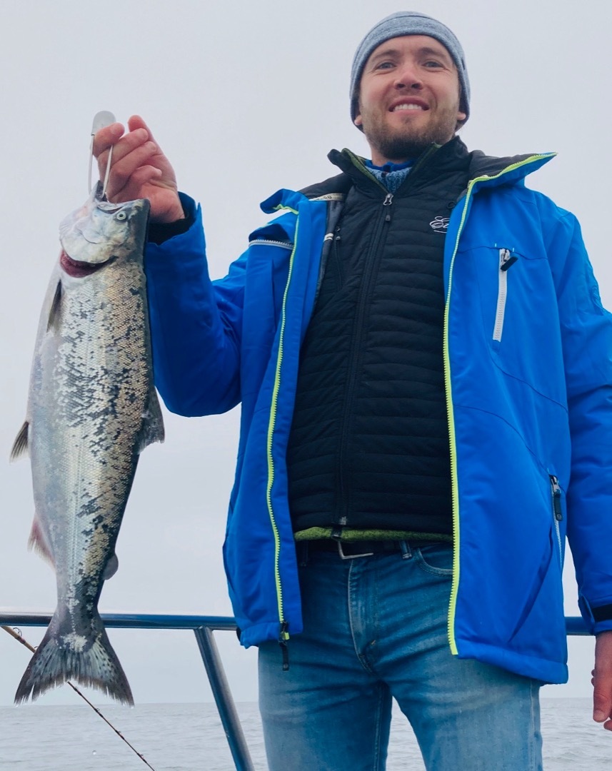 Local salmon fishing 