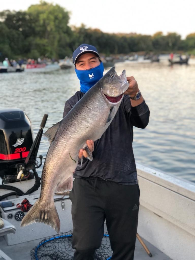 Sacramento River Salmon Fishing Report August 14, 2022 “Barge Hole