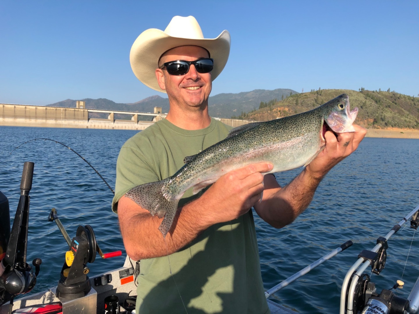 Big Rainbows on Shasta Lake