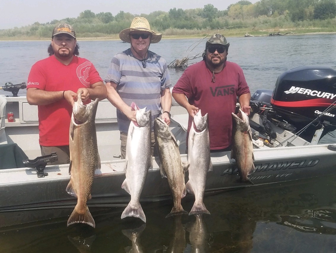 Sacramento River salmon bite picks up!