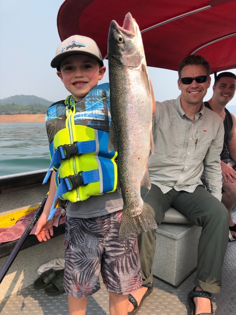 Big Trout on Shasta Lake