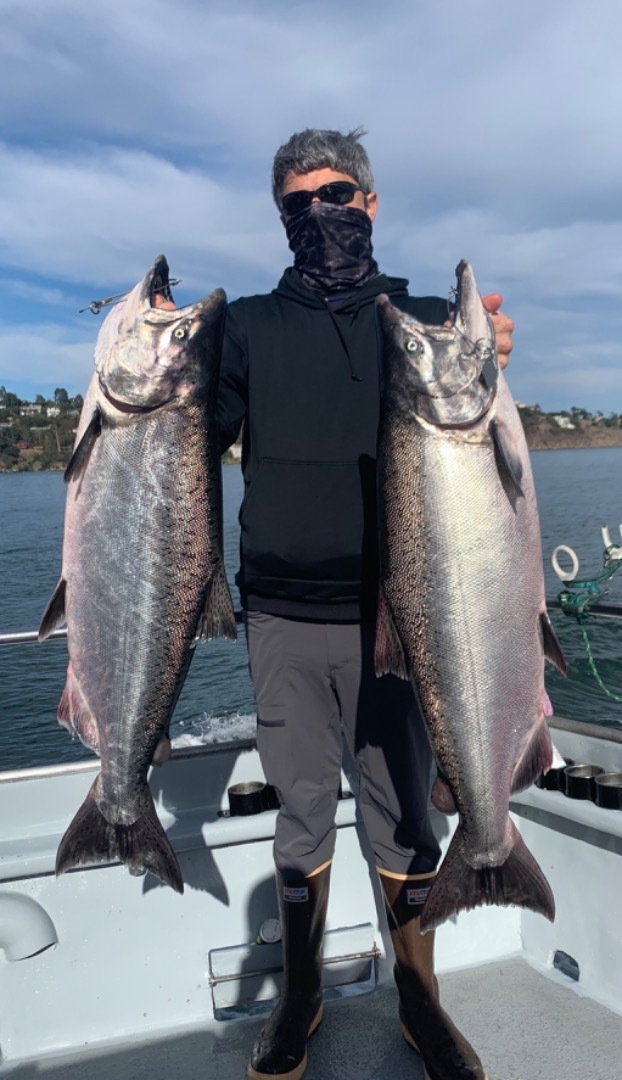 GREAT late season Salmon action !!!