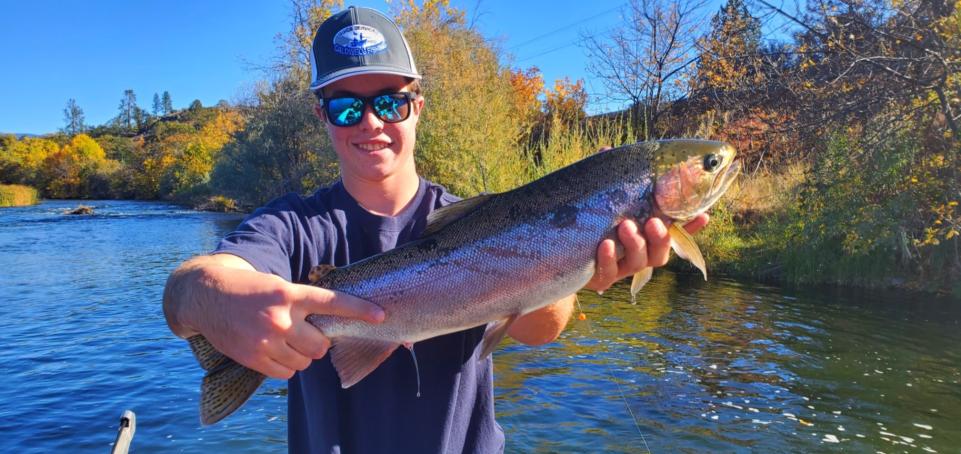 Klamath Steely Trout Smiles say it all