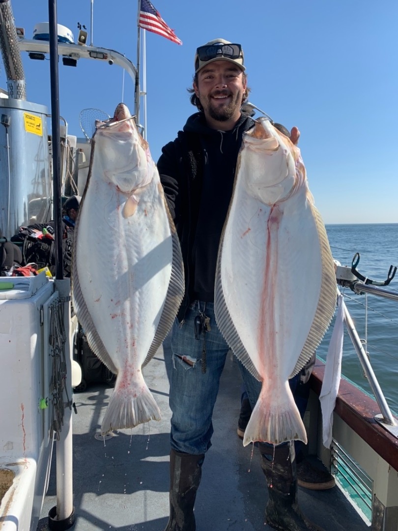 Great way to finish up our halibut/bass season!!