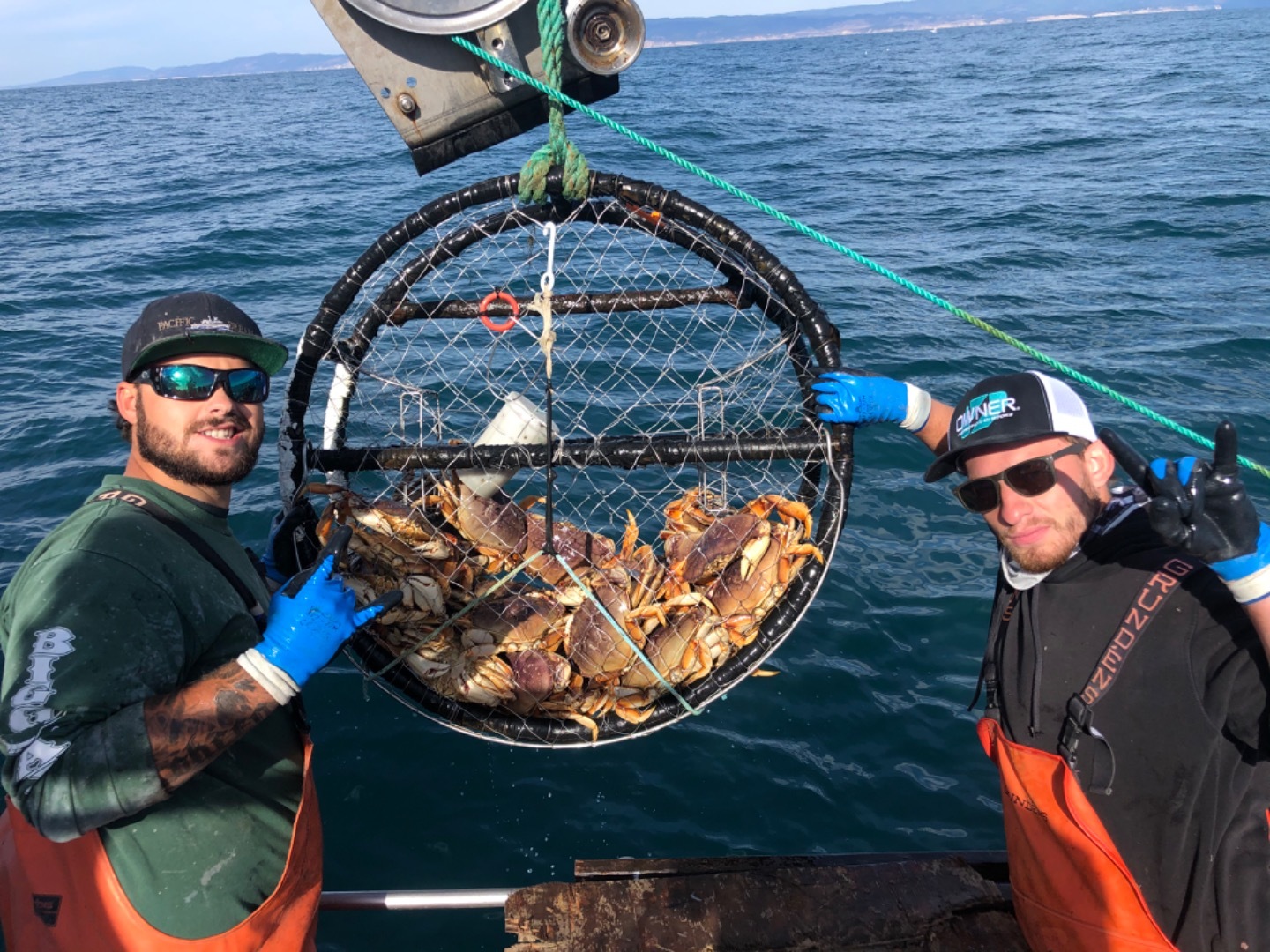 Farallon islands Crab and rockfish