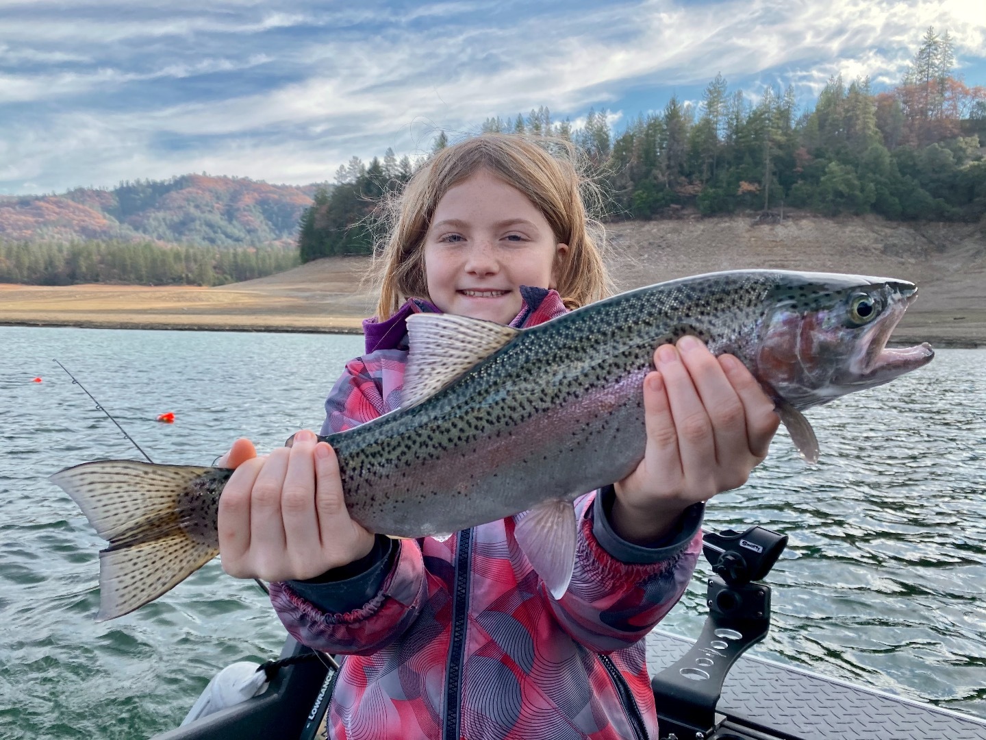 Solid trout bite on Shasta this week!