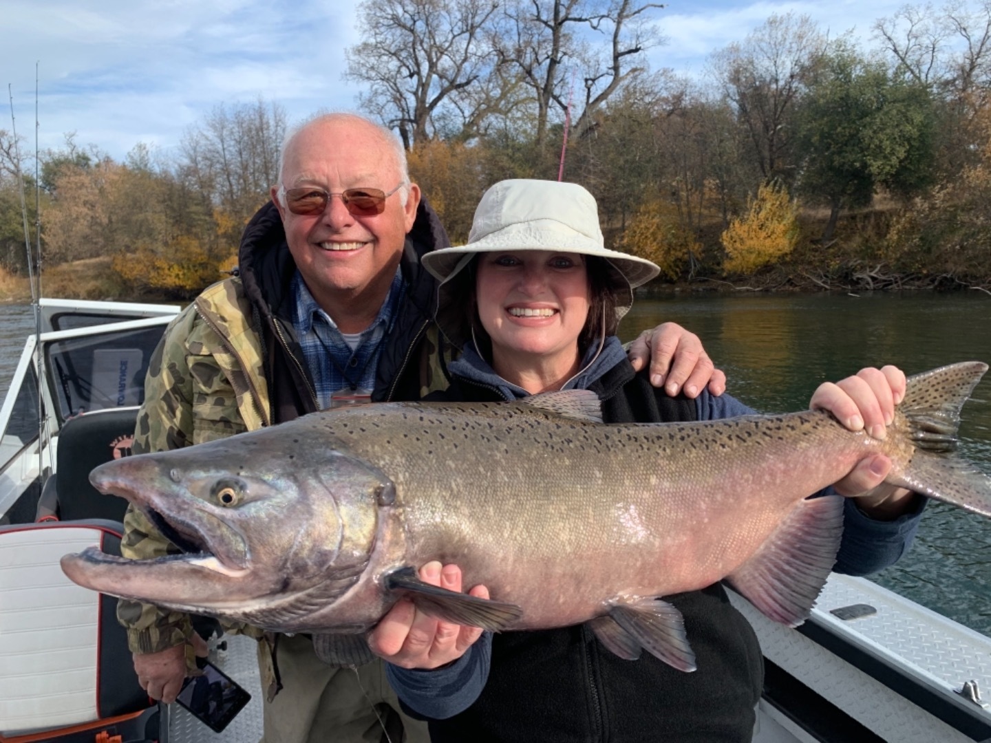 King Salmon on the Sacramento River