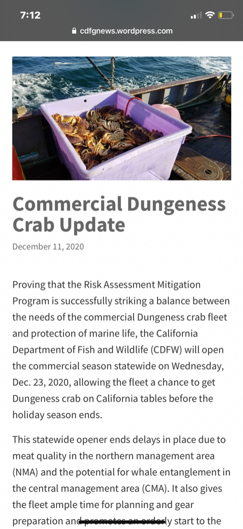 Crab season delayed once again