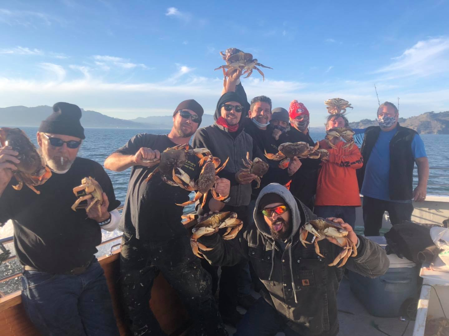 Flat Weather, Jumbo Crabs and Rockfish!!! 