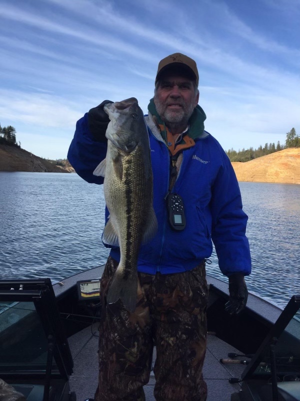 Big Bass on Shasta Lake 