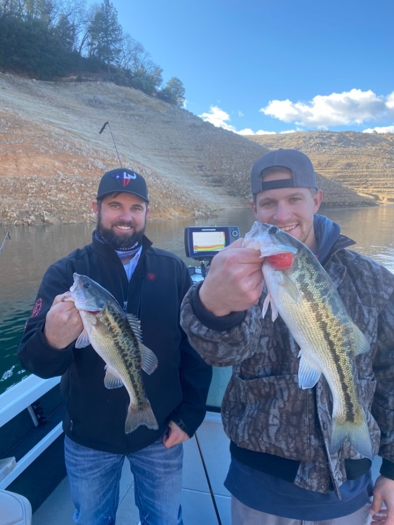 Spotted Bass on Shasta lake