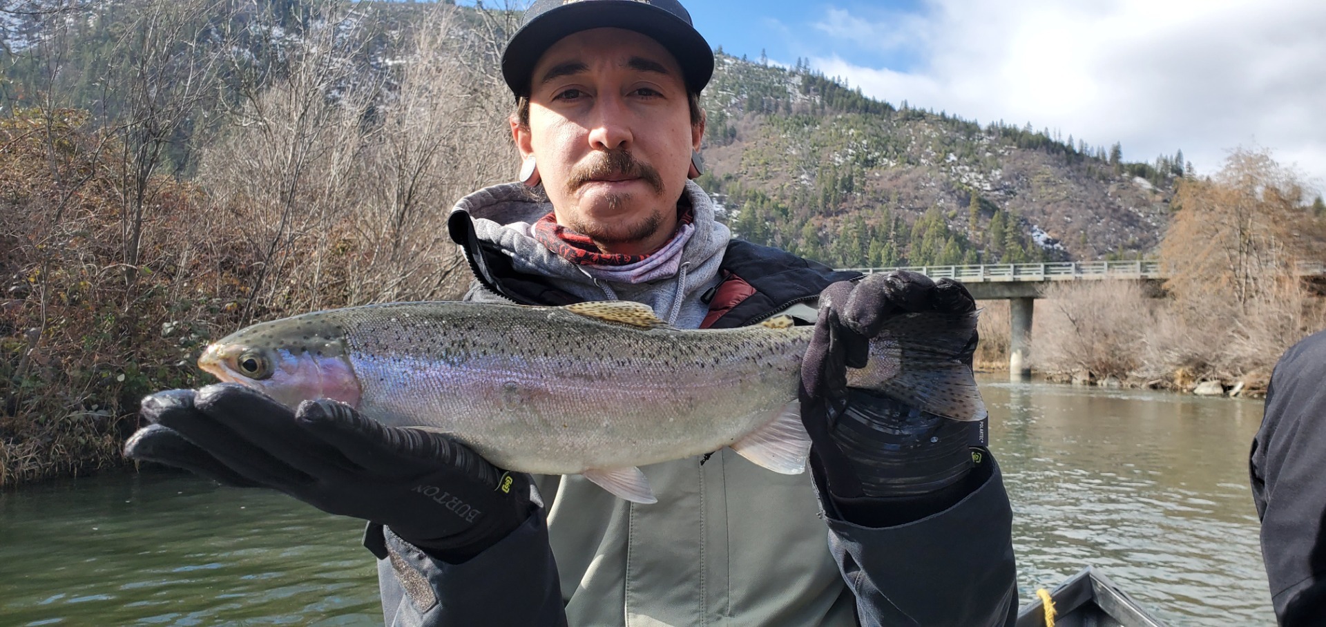 Klamath Winter Steely action is Steady Eddy