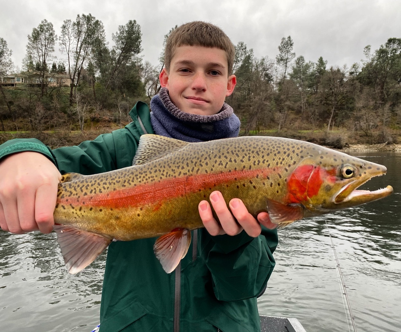 Sac steelhead/trout bite is really good!