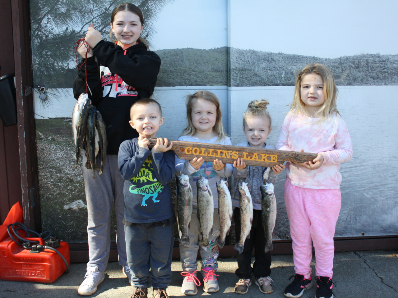 Collins Lake :: Lots of a smiles; Too many fish to post!