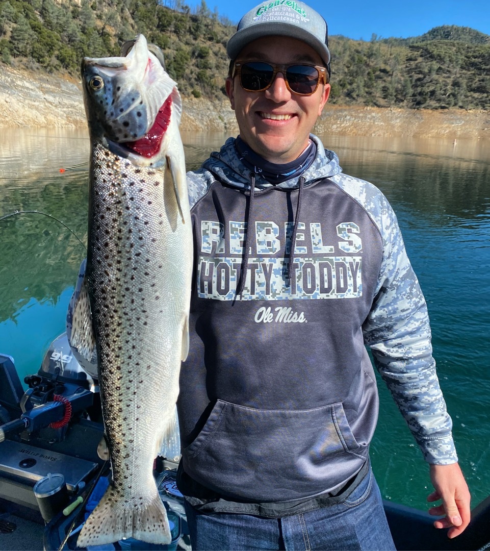 Big brown bite on Shasta Lake!
