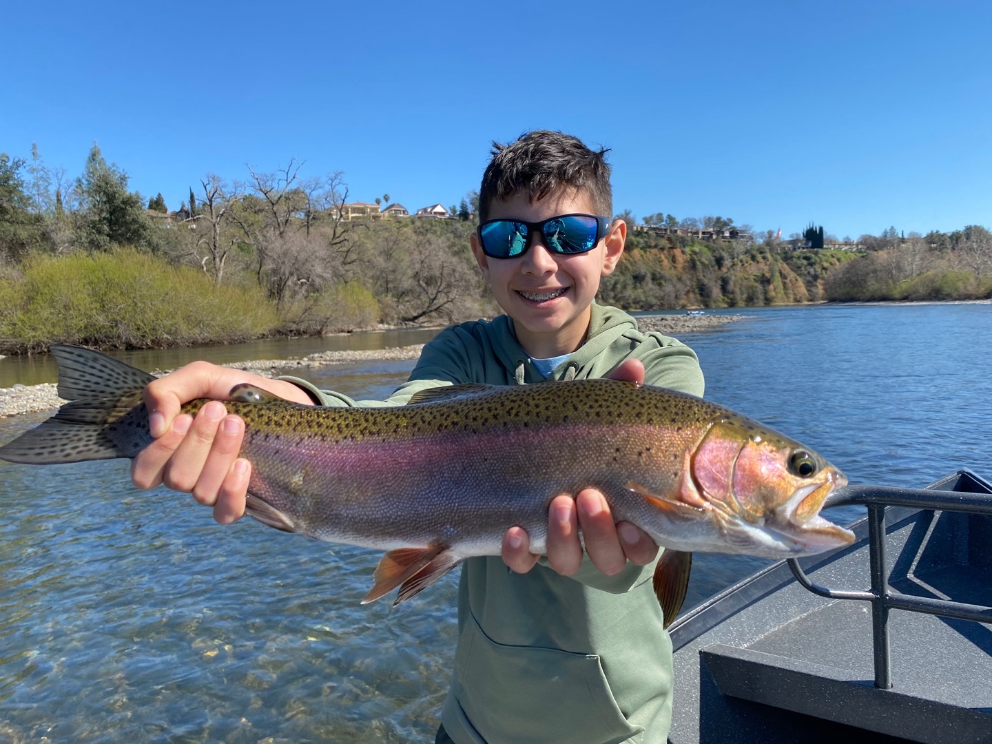 Wild rainbow bite as good as it should be!